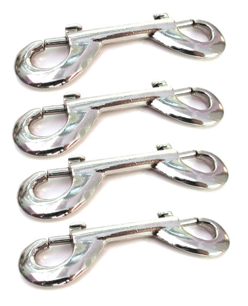 All four Kinklab 4-Pack of Snap Hooks laid out flat | Kinkly Shop
