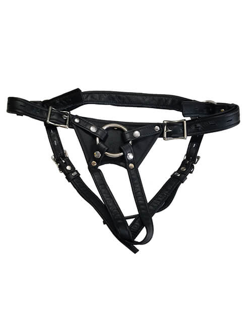 Locked in Lust Crotch Rocket Penis Chastity Strap On Harness | Kinkly Shop