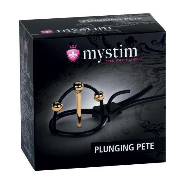 Mystim Plunging Pete w/Corona Strap & Urethral Sound - Kinkly Shop