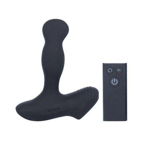 Nexus Revo Slim Rotating Prostate Massager - Black - Kinkly Shop