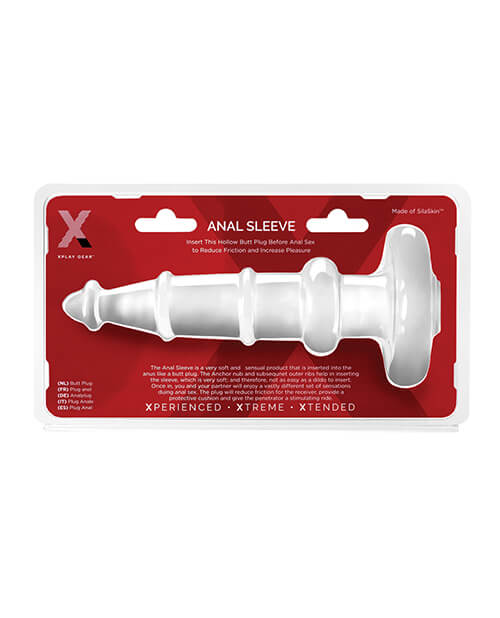 Packaging for the Perfect Fit XPlay Anal Sleeve Tunnel Plug | Kinkly Shop