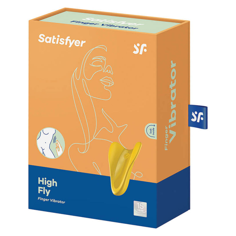 Packaging for the Satisfyer High Fly | Kinkly Shop