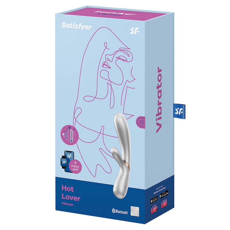 Packaging for the Satisfyer Hot Lover | Kinkly Shop
