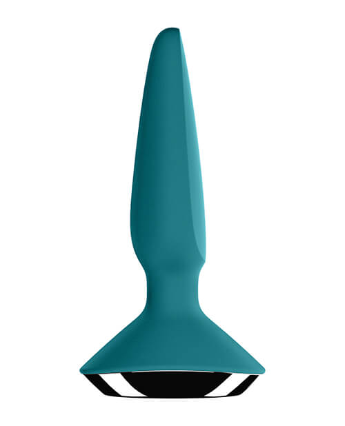 Satisfyer Plug-ilicious anal plug 1 in Green | Kinkly Shop