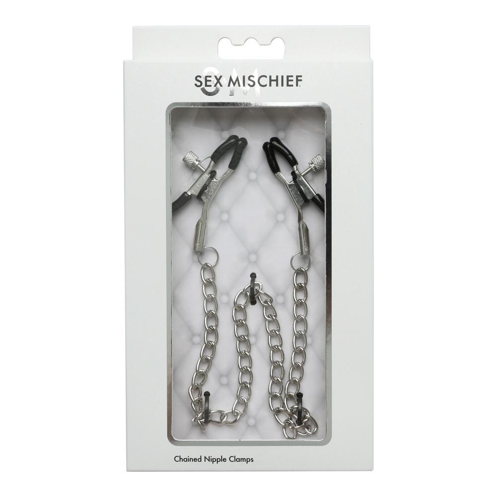 Sportsheets Chained Nipple Clamps