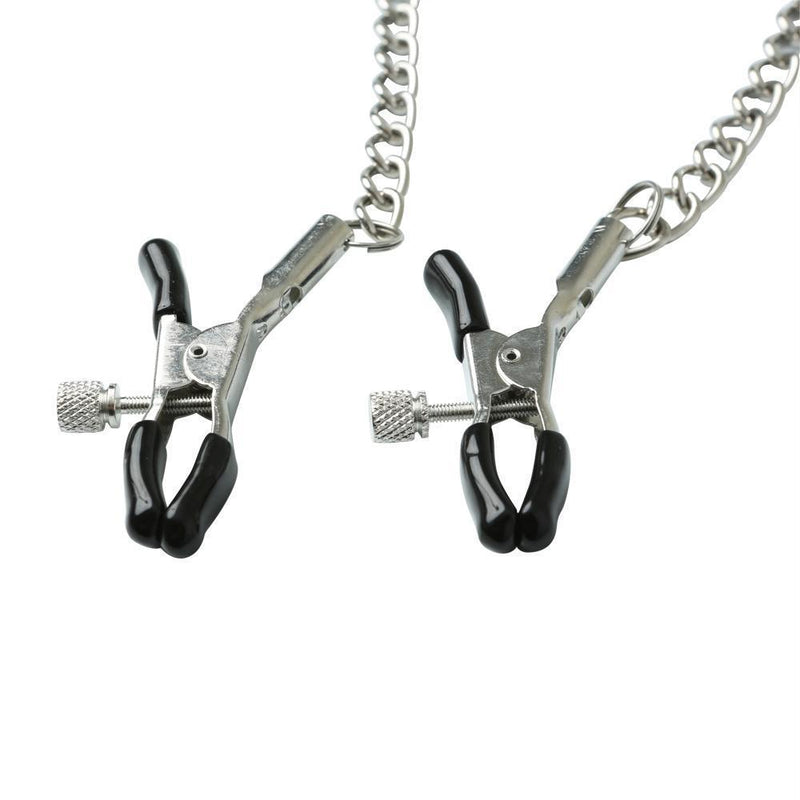 Sportsheets Chained Nipple Clamps - Kinkly Shop
