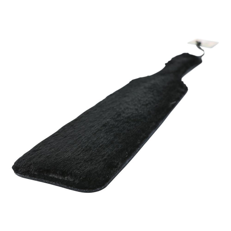 Sportsheets Leather Paddle with Black Fur Side - Kinkly Shop