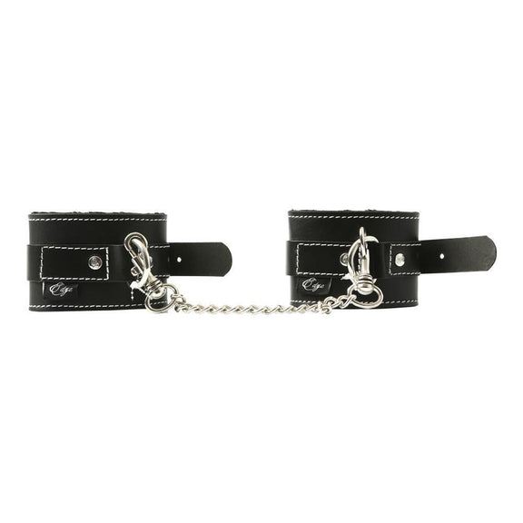 Sportsheets Leather Wrist Restraints - Kinkly Shop