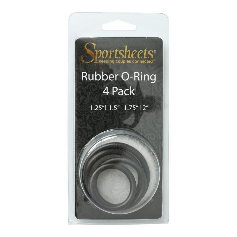 Sportsheets Rubber O Ring, 4 Pack - Kinkly Shop