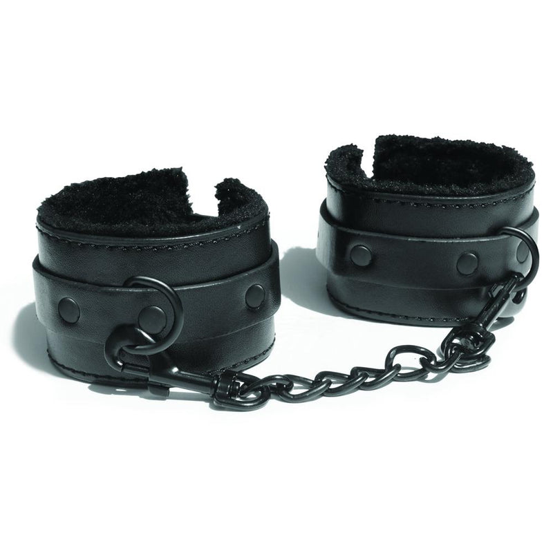 Sportsheets Shadow Fur Handcuffs - Kinkly Shop