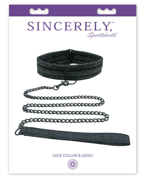 Sportsheets Lace Collar and Leash