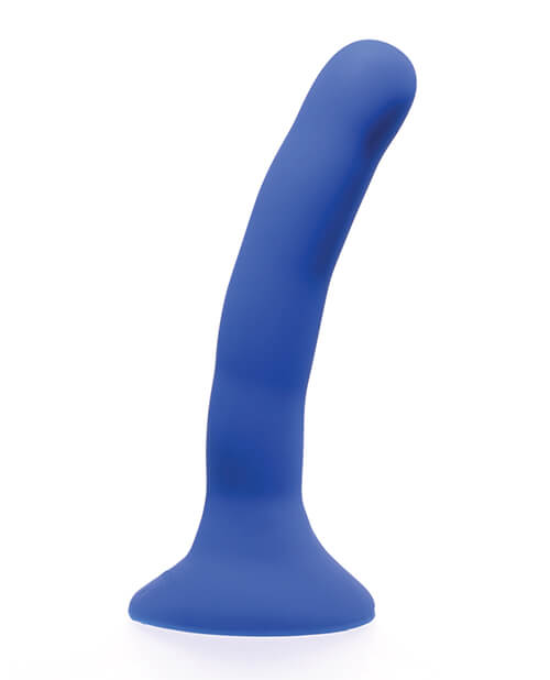 Sportsheets Please Dildo in Blue against a white background | Kinkly Shop