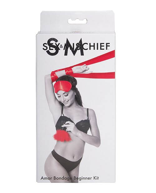 Front of the packaging for the Sportsheets Amor Bondage Kit | Kinkly Shop