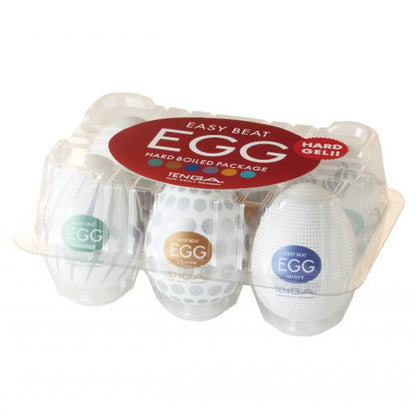 Tenga EGG Variety Pack in Hard Boiled variations. | Kinkly Shop