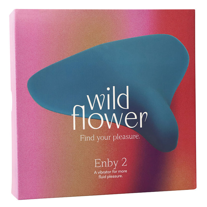 Wild Flower Enby 2 packaging. | Kinkly Shop