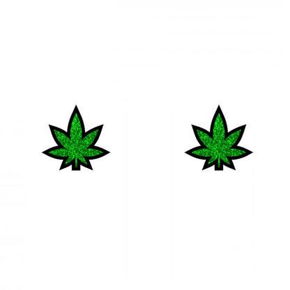 Marijuana Leaf Earrings from WoodRocket | Kinkly Shop