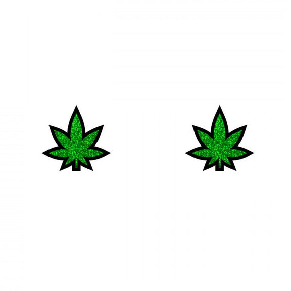 Marijuana Leaf Earrings from WoodRocket | Kinkly Shop