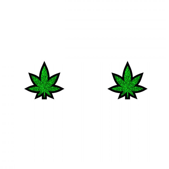 Marijuana Leaf Earrings from WoodRocket | Kinkly Shop