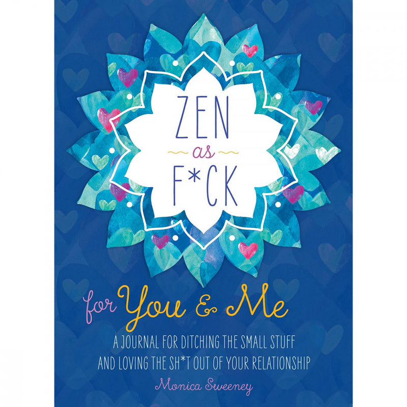 Cover for the "Zen as F*ck for You & Me" Journal book | Kinkly Shop
